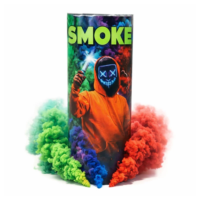 دود رنگی زمینی smoke